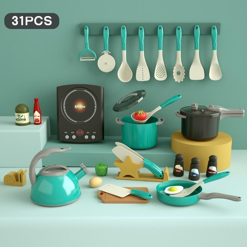 Happy Little Chef Green - 31 Pcs