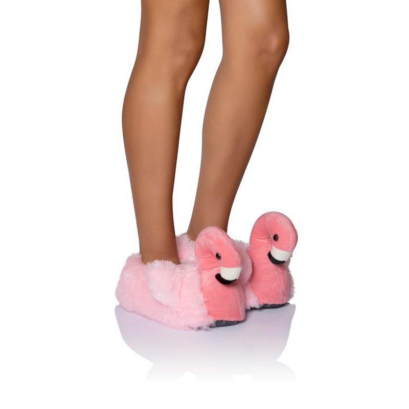 تويجي - سليبر بتصميم الفلامنجو لون وردي مقاس 36-37