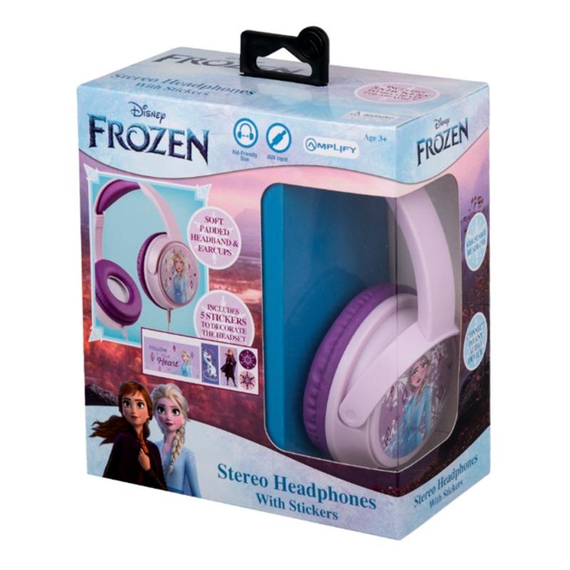 Disney Frozen Stereo Headphones with Padded Ear Cups and 5 Stickers