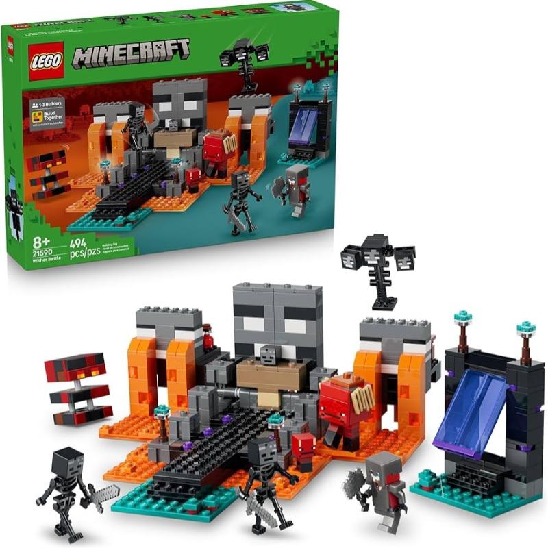 LEGO Minecraft Wither Battle.