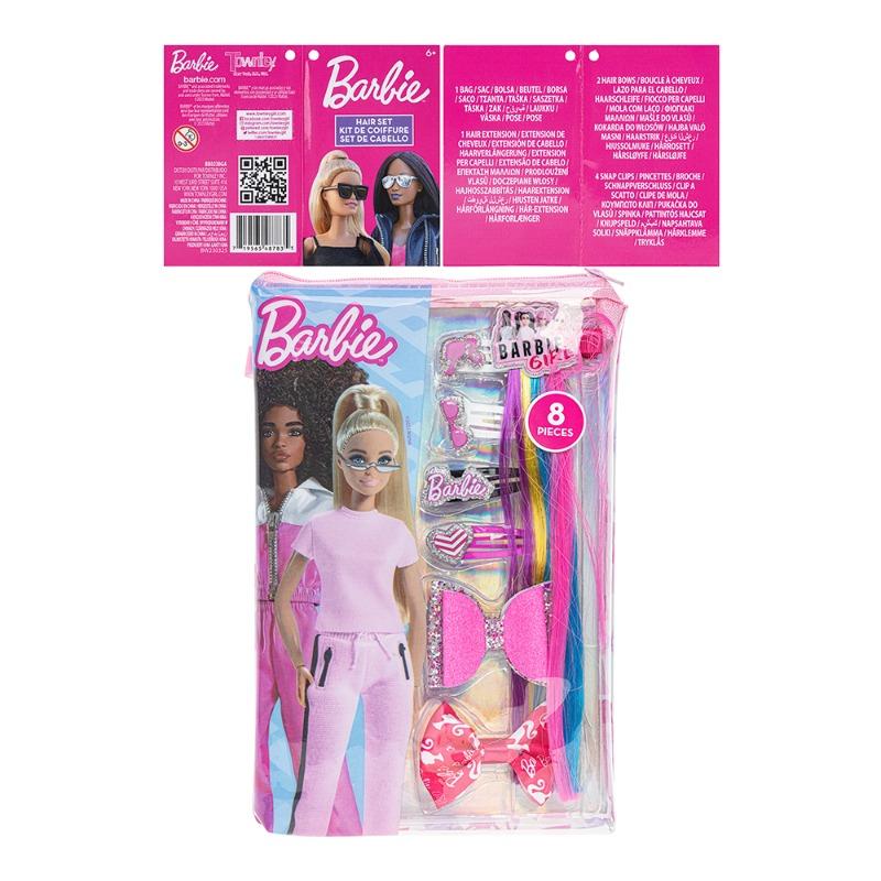 Barbie Hair Accessory Set with Gift Bag