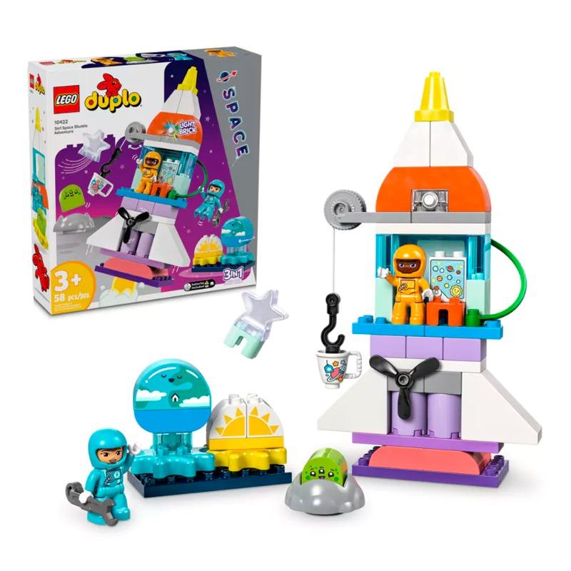 ليجو - مجموعة 3 في 1 مغامرة مكوك الفضاء 10422