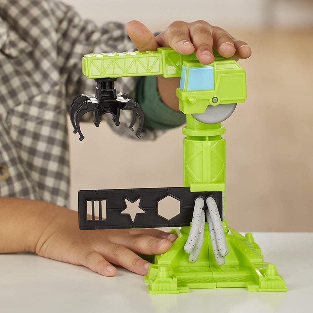 Play-Doh Wheels Crane And Forklift Construction Toy