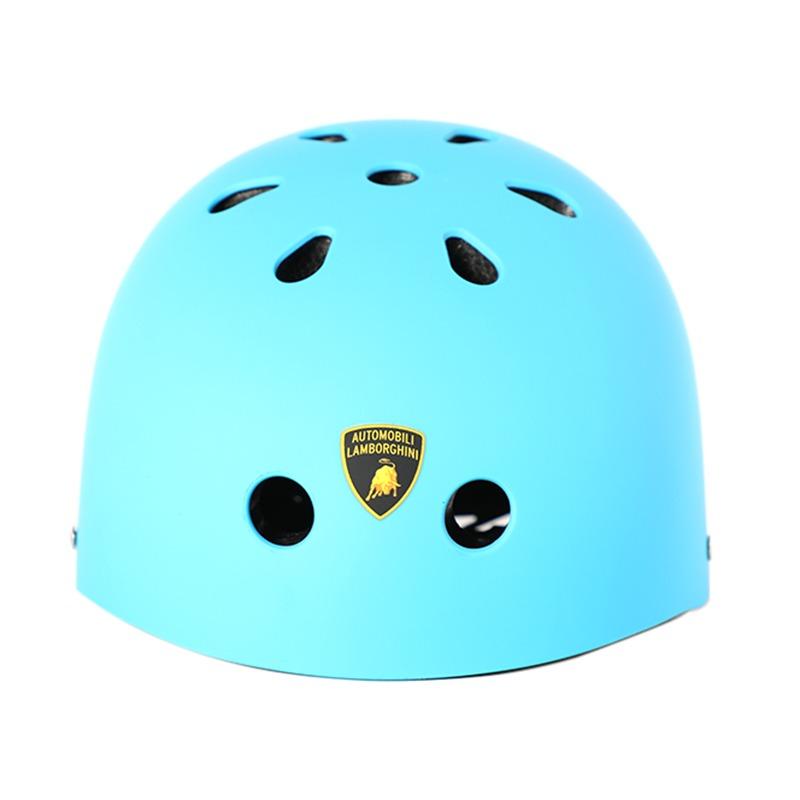 لامبورجيني - خوذة حماية لون أزرق مقاس صغير