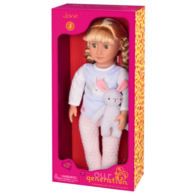 Our Generation - Jovie Doll With Pijama And Bunny