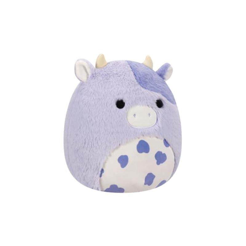 Squish Mallows Med Plush 12inch Bubba Purple Cow