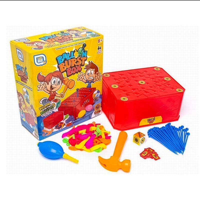 Games Hub Balloon Burst Box Game
