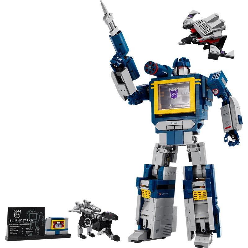 LEGO Icons Transformers: Soundwave 1,505 pieces