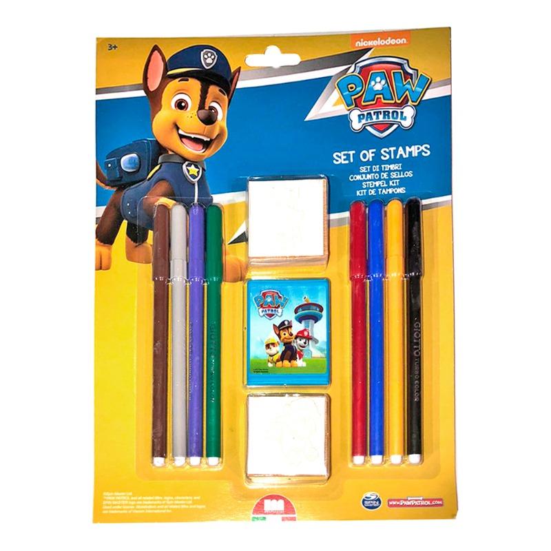 Paw Patrol Stamps and Crayons - 8 Colors
