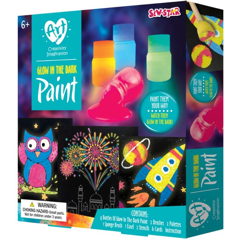 Sew Star Glow In The Dark Paint Kit
