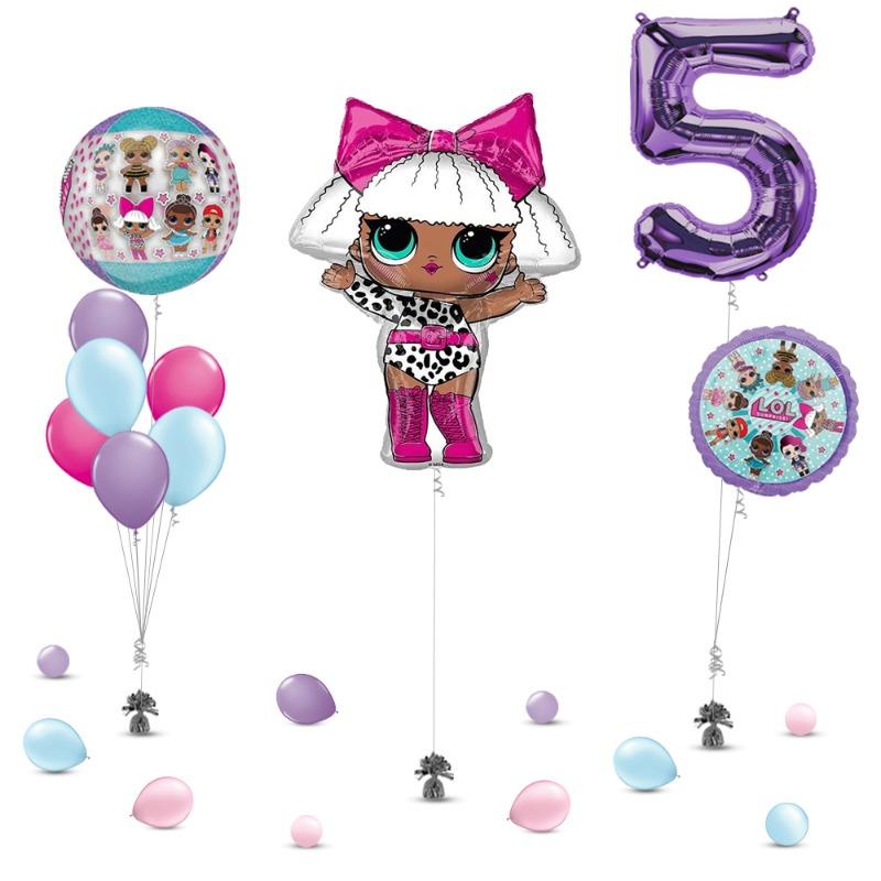 Birthday Decoration Set - L.O.L. Doll