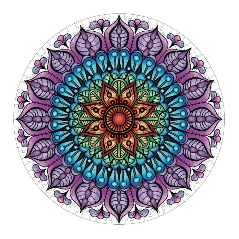 Ambassador Mandela Puzzle 1000 Pieces-Purple