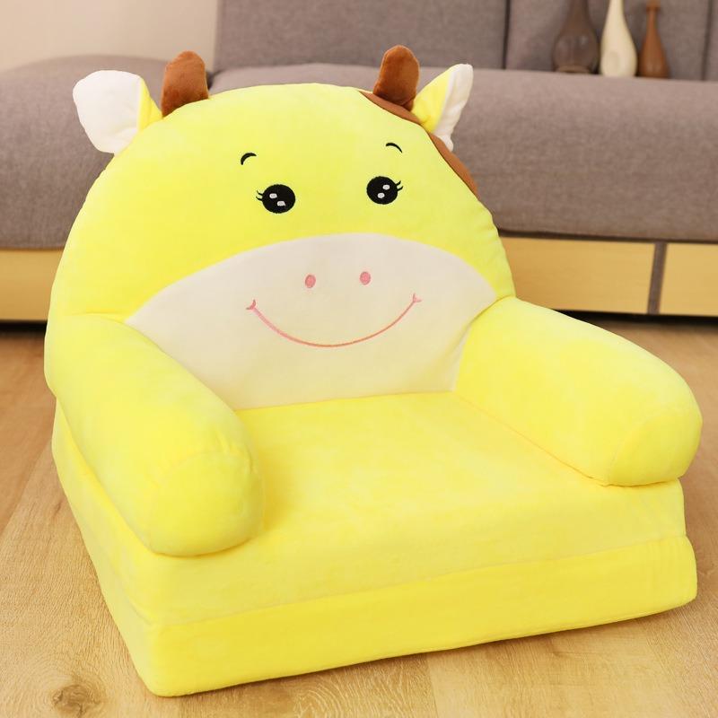 Folding Sofa 2 Layers Cow - Yellow
