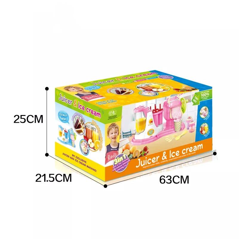 Diy 3 In 1 Juicer Ice Lolly And Ice Cream Machine