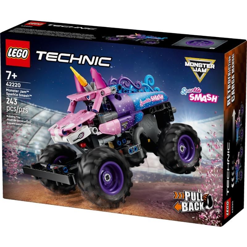 LEGO Technic™ Monster Jam™ Sparkle Smash™ Pull-Back Truck