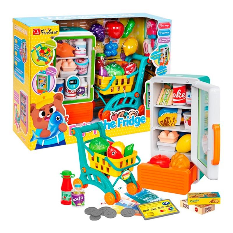 FiveStar Refrigerator and Supermarket Set