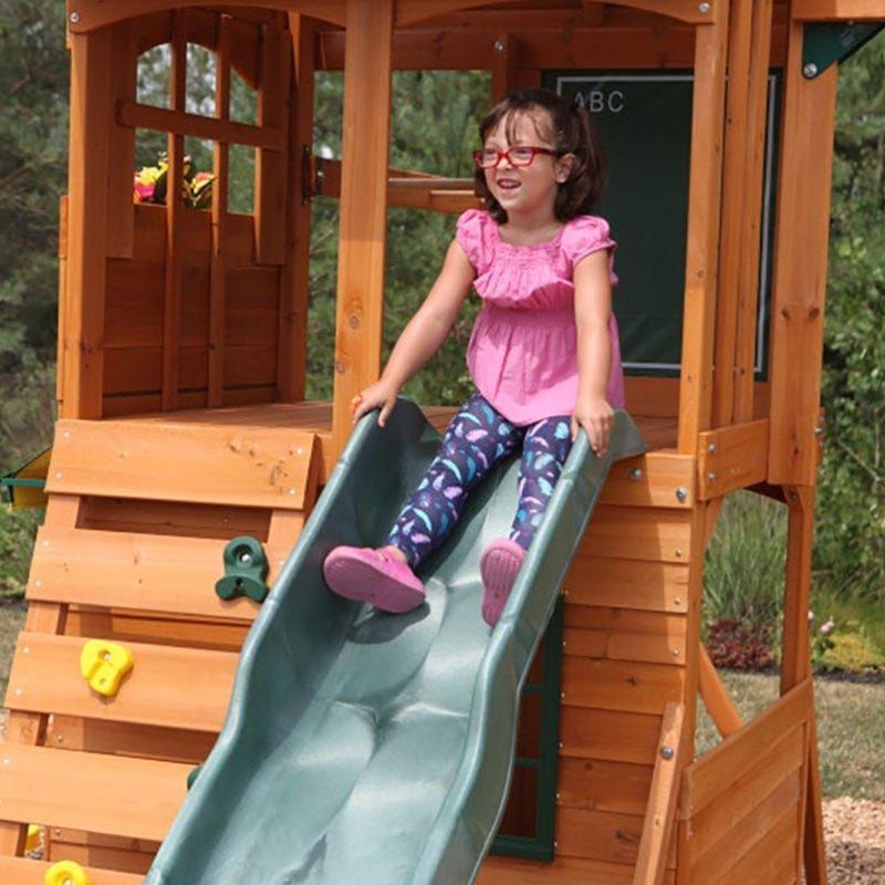 كيد كرافت - مجموعة لعب النادي الخشبي وأرجوحة ريدجفيو ديلوكس