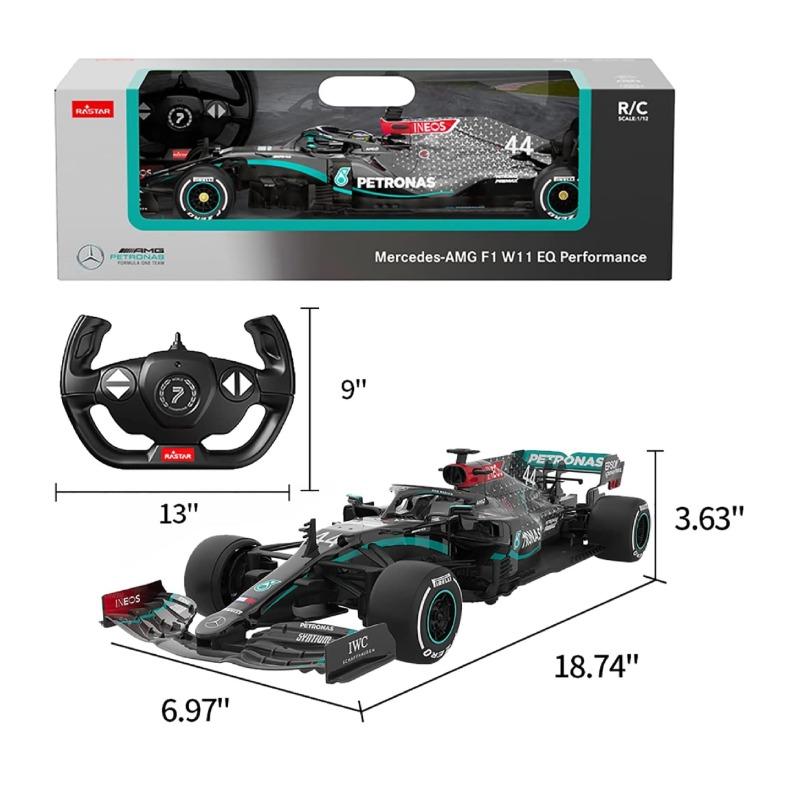 Rastar R/C 1:12 Mercedes Benz F1 W11