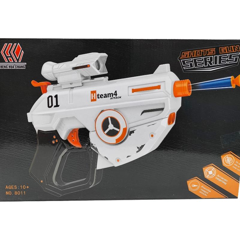 لعبة مسدس مع طلقات مطاطية ناعمة