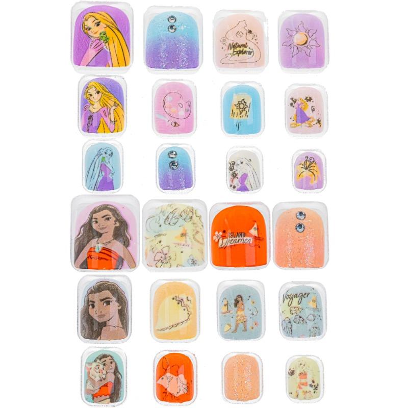 Disney Princess 48 PK Press-On Nails with File
