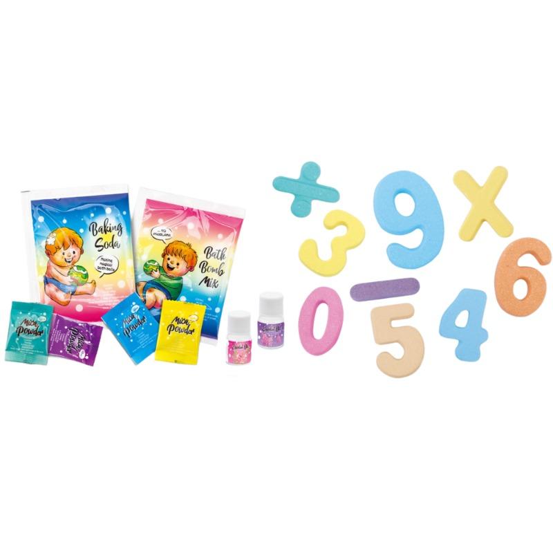 مجموعة صابون الاستحمام المعطر داي فيزيز بتصميم الأرقام