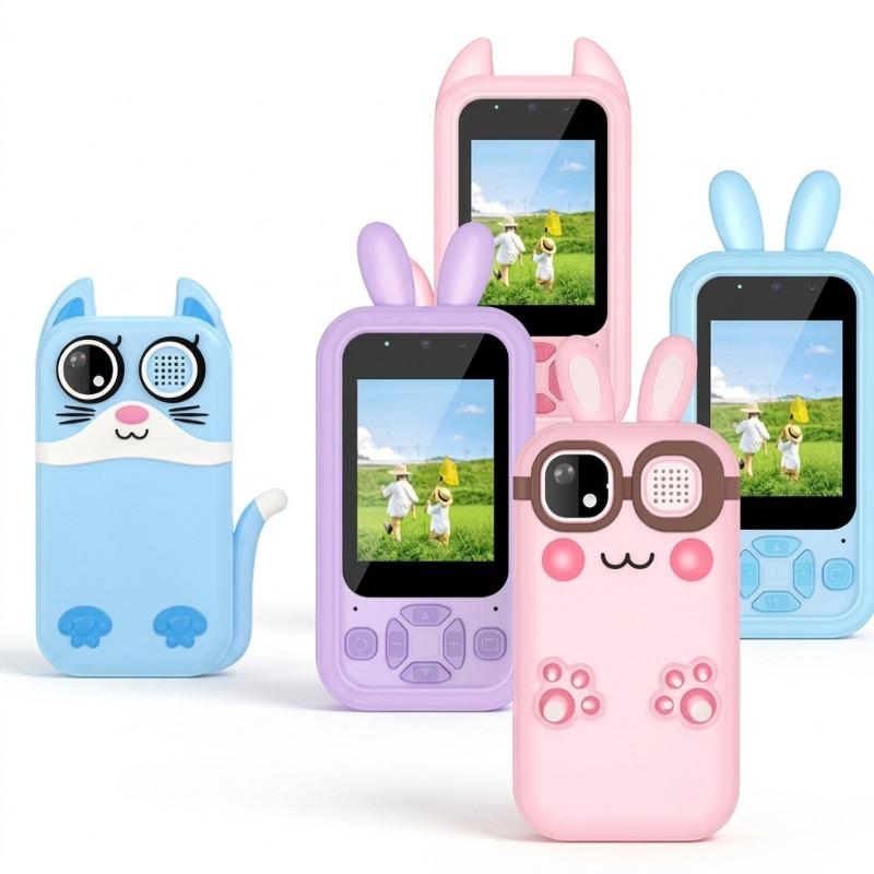 Kids Camera Phone With Keypad - Pink Bunny