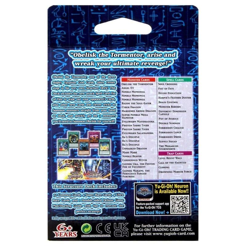Dabdoob | TCG Yu-Gi-Oh Egyptian God Obelisk Structure Deck Card Game Dabdoob | TCG Yu-Gi-Oh Egyptian God Obelisk Structure Deck Card Game