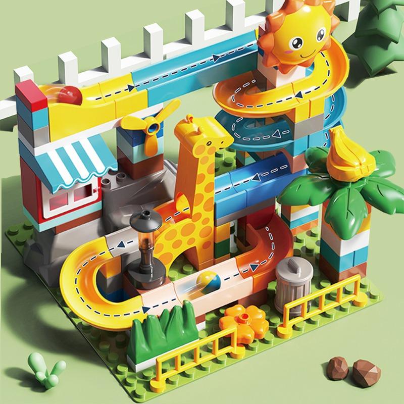 فييلو طقم بناء منزلق الزرافة الكبير – 99 قطعة