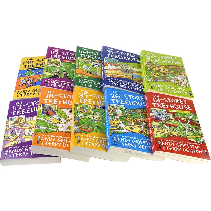 مجموعة كتب ذا تري هاوس - 10 كتب