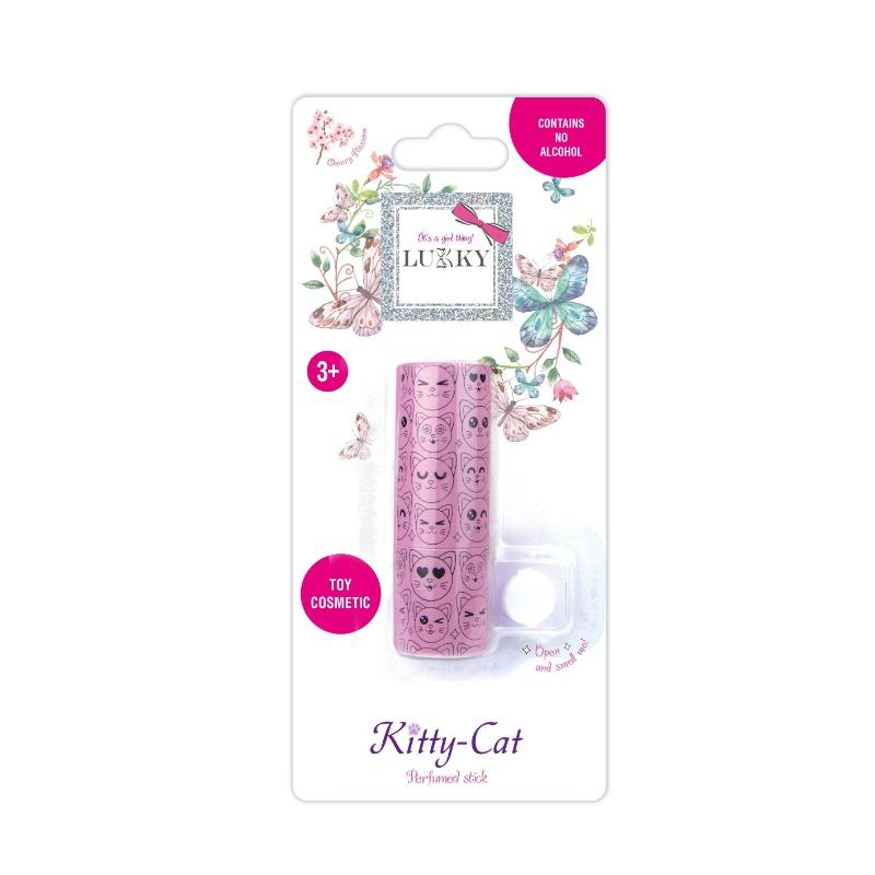 لوكي - مجموعة عطر لوكي كيتي مع زجاجة تجربة ٥ غرام