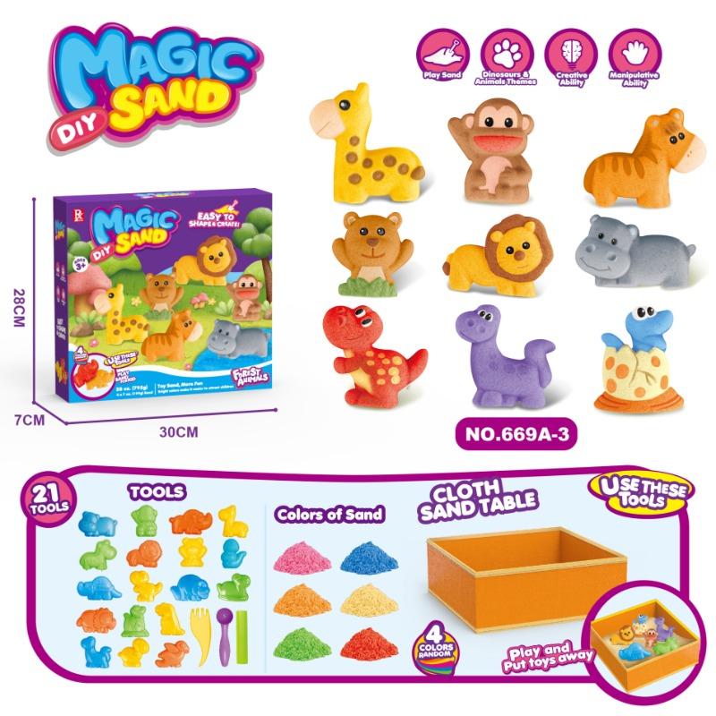 Magic Sand Set - Forest Animals