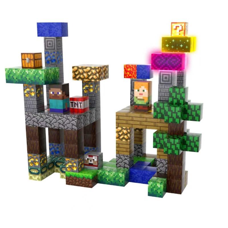 Minecraft Portal Magnetic Building Blocks Set – 150 Pieces