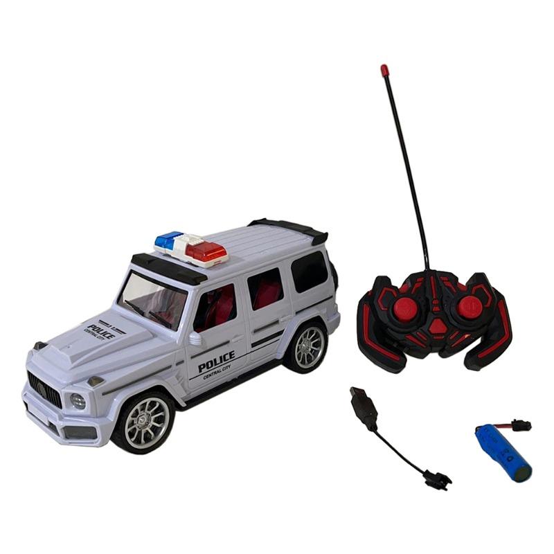 Police Off-Road R/C Car 1:14 Scale With Light