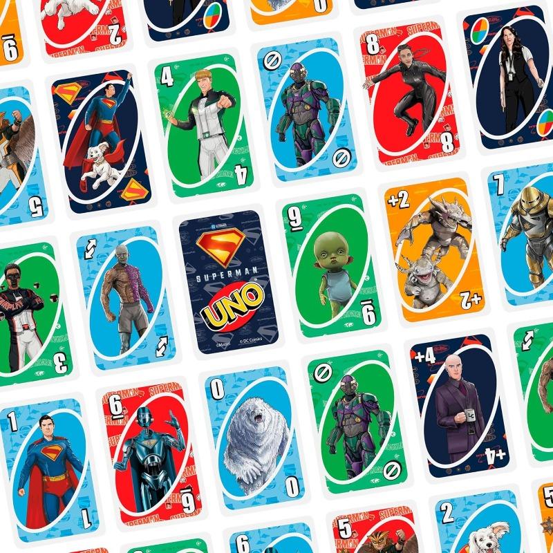 أونو - لعبة ورق بطابع سوبرمان
