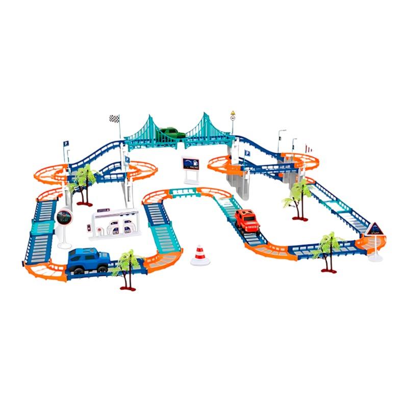 مجموعة مسار ستيريو أوربت - 75 قطعة