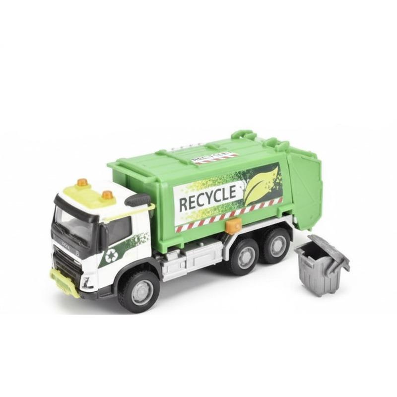 شاحنة فولفو إف إم إكس لجمع القمامة.