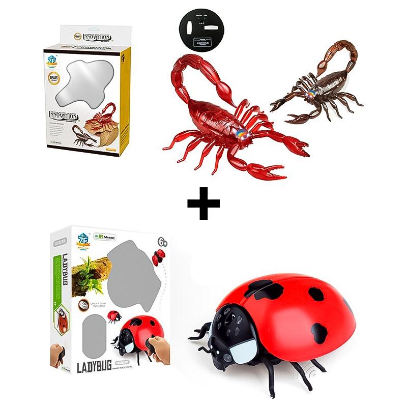 حزمة عقرب المقالب بجهاز التحكم عن بعد + دعسوقة المقالب بجهاز التحكم عن بعد