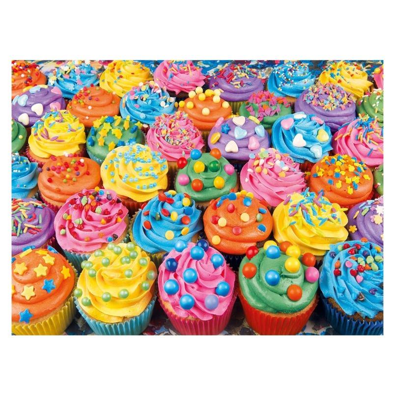 Clementoni Colorful Cupcakes Puzzle - 500 Pcs