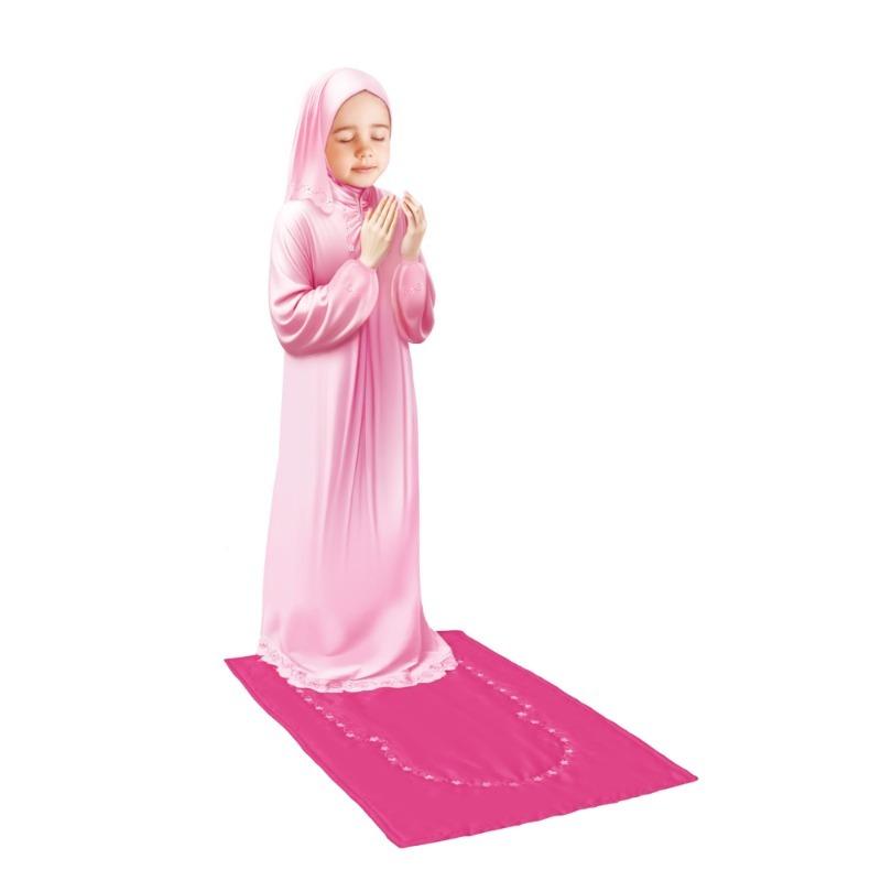 Fulla Prayer Set (Small Size) with Doll – Fashionable Dress Bundle