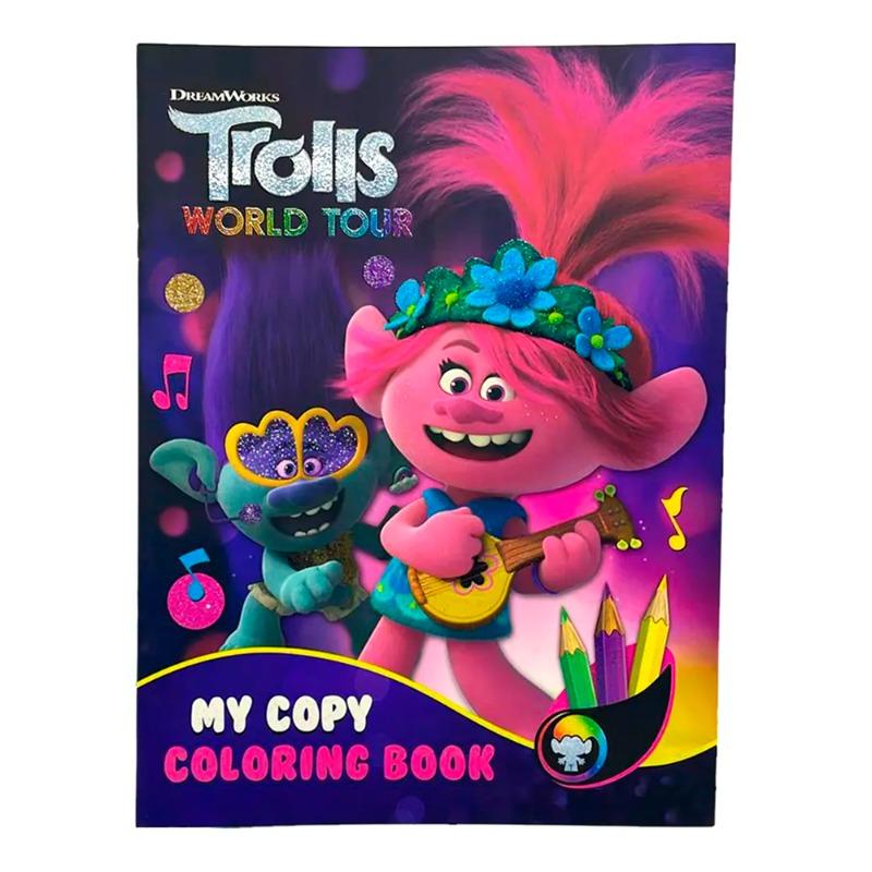 Trolls Coloring Book A4 - Mod 35