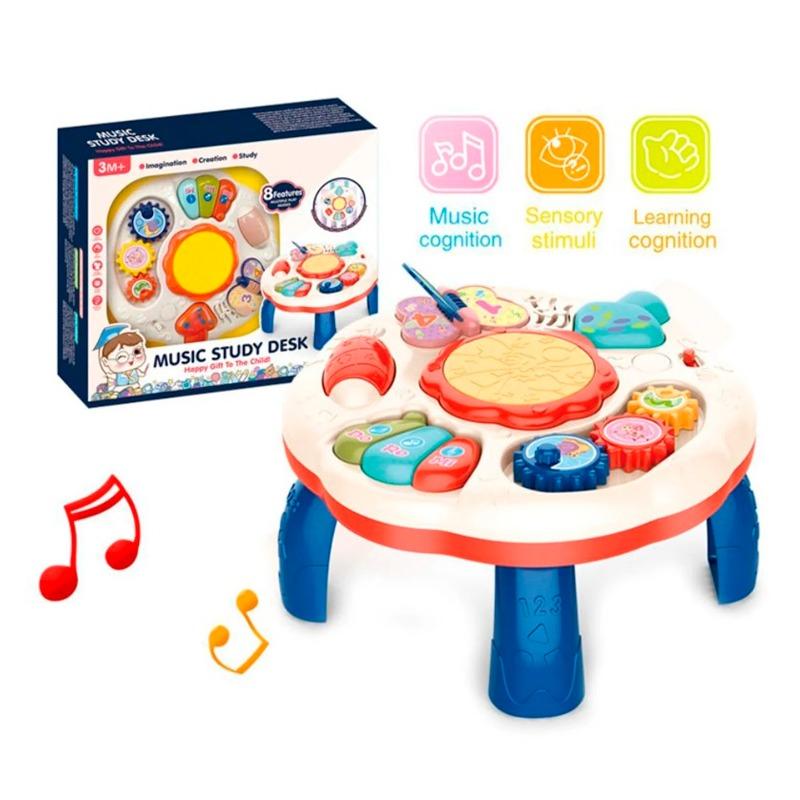 Play And Learn Round Table With Light And Music