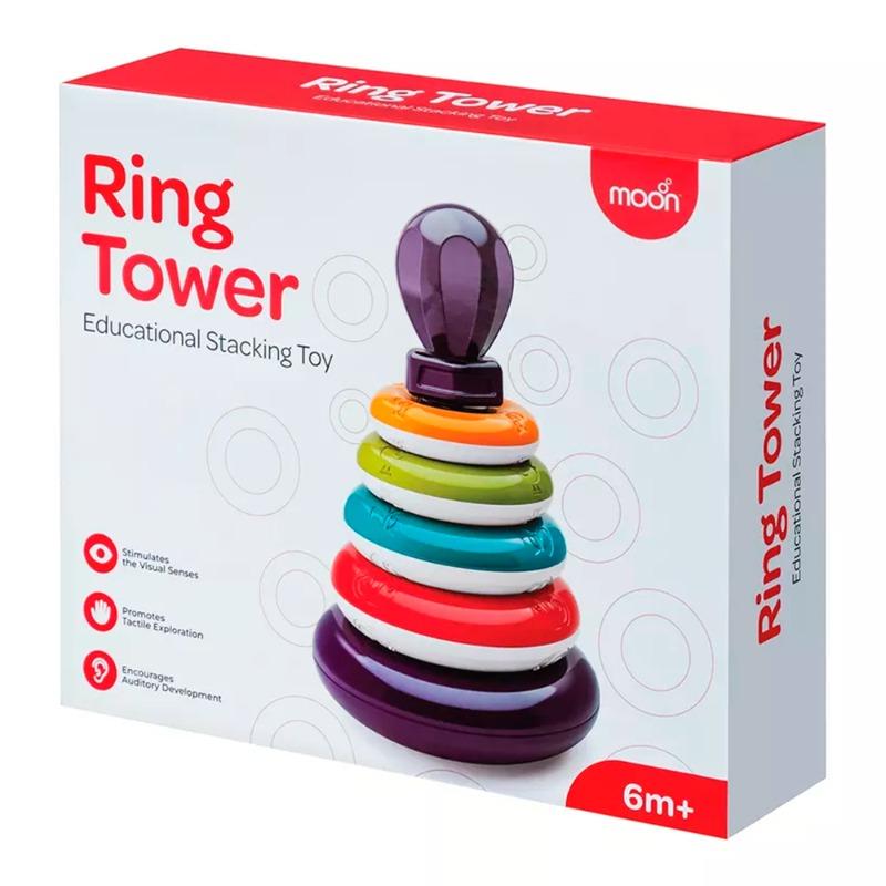 Moon Educational Stacking Tower 7 Pieces