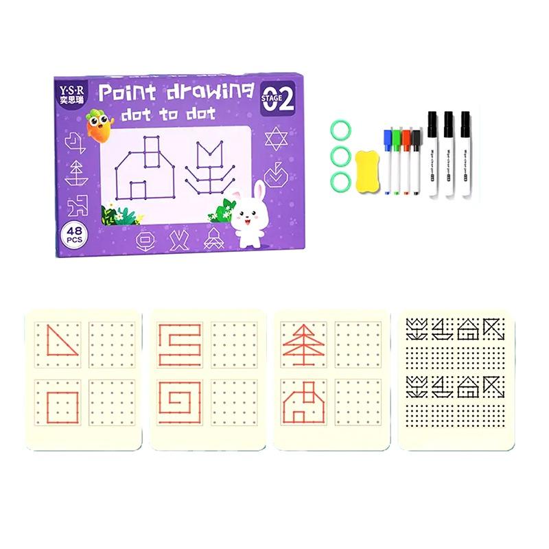 مجموعة رسم النقاط - 48 قطعة