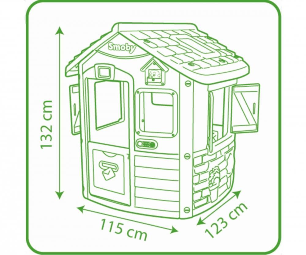 Smoby - Neo Jura Lodge Playhouse