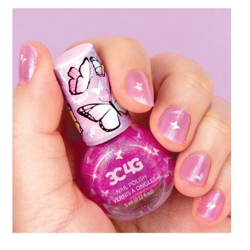 3 سي 4 جي - مجموعة طلاء الأظافر باترفلاي 5 قطع