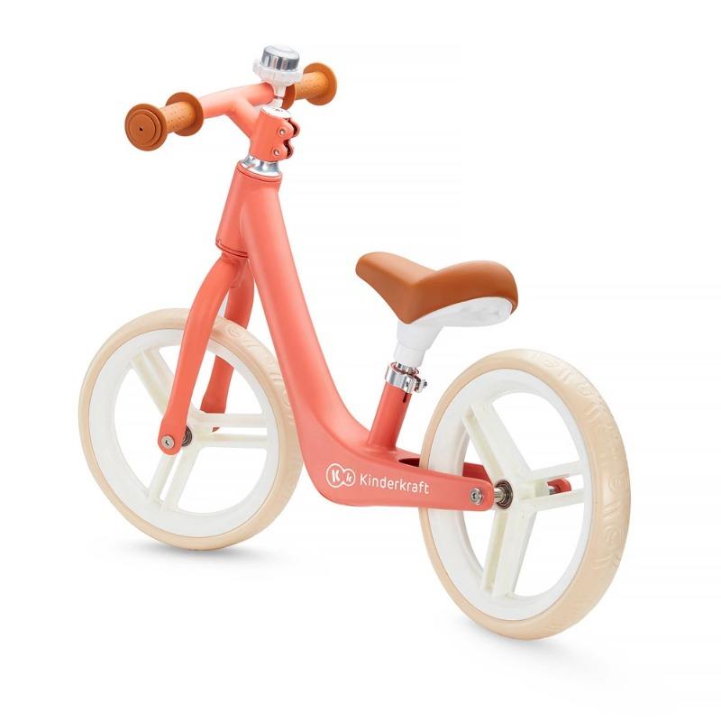 Kinderkraft Fly Plus Balance Bike Magic Coral