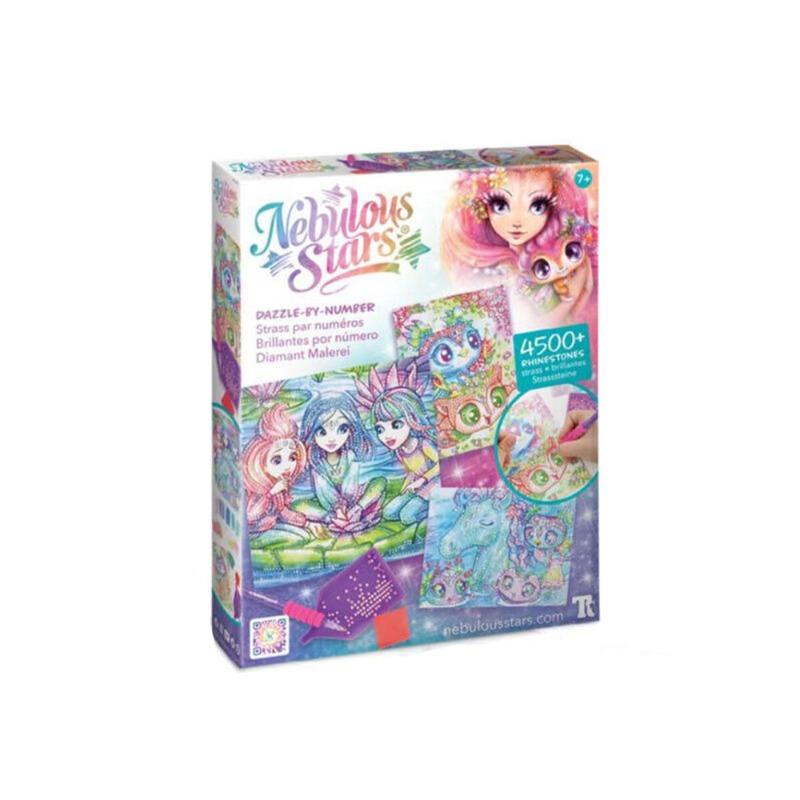 Micro-Gem Art Kit – 3 Bedazzled Masterpieces