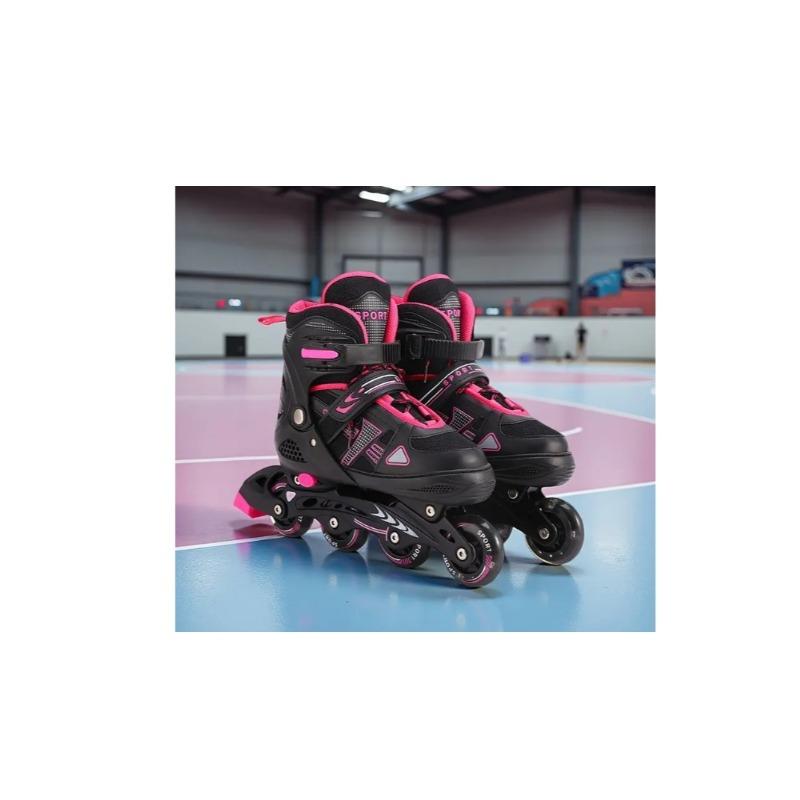 Inline Skates Size Large - Pink