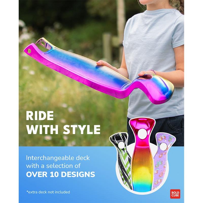 بولد كيوب - سكوتر ثلاثي العجلات قابل للطي ستريت جرافيتي