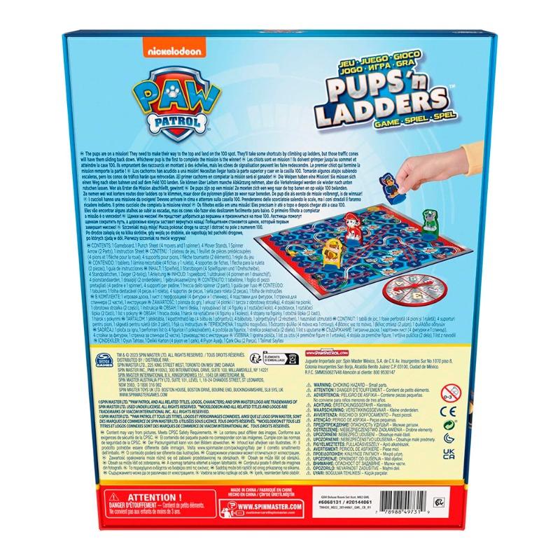 Spin Master Paw Patrol Snakes and Ladders Game